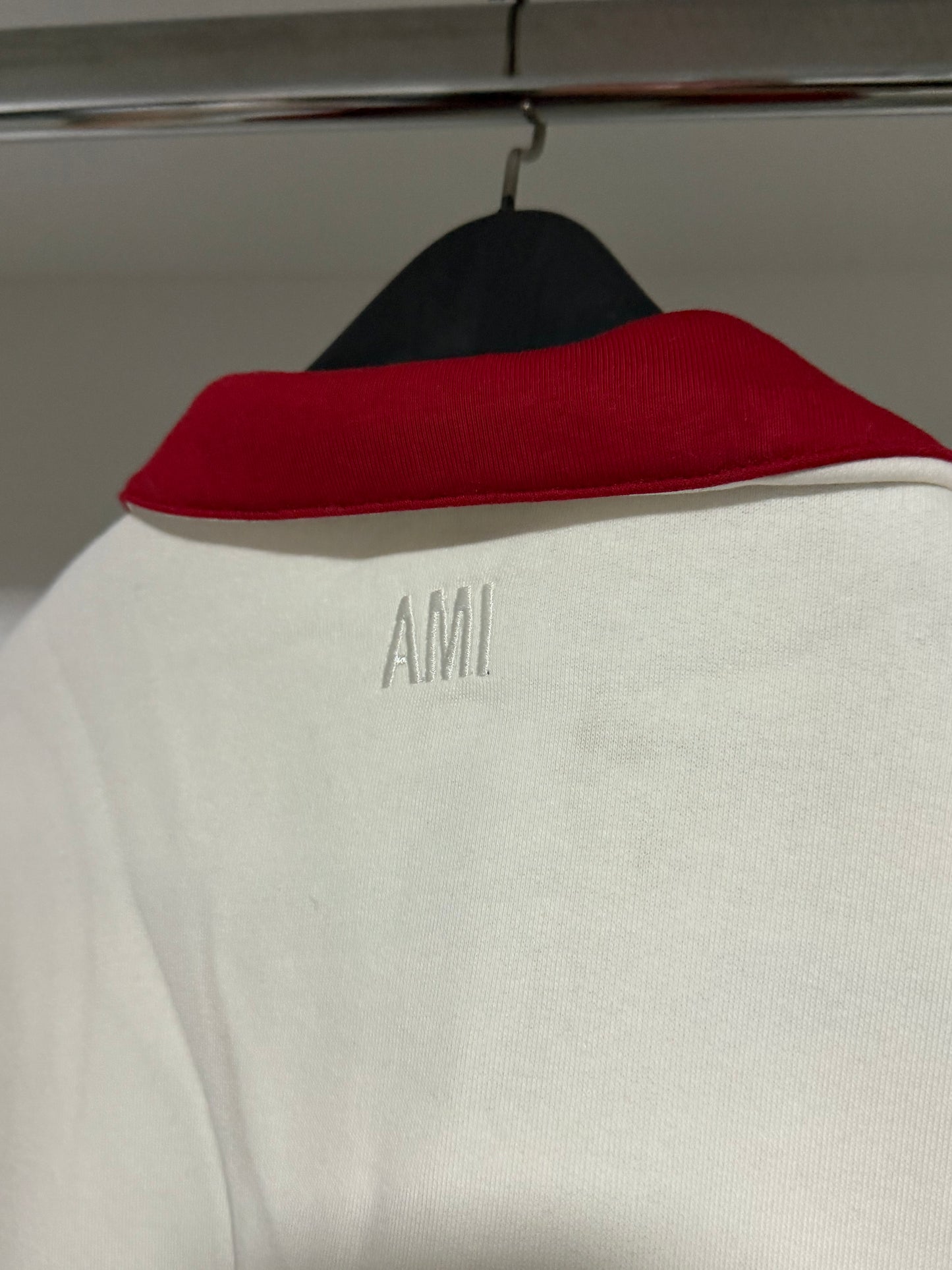 Ami Half-Zip duks